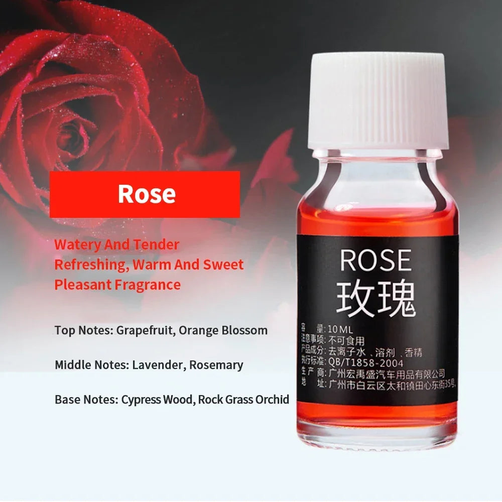 18 Flavors Essential Oils for Aroma Diffuser Air Humidifier Home Water-Soluble 10Ml Air Freshener Scents Fragrance Oil Perfume