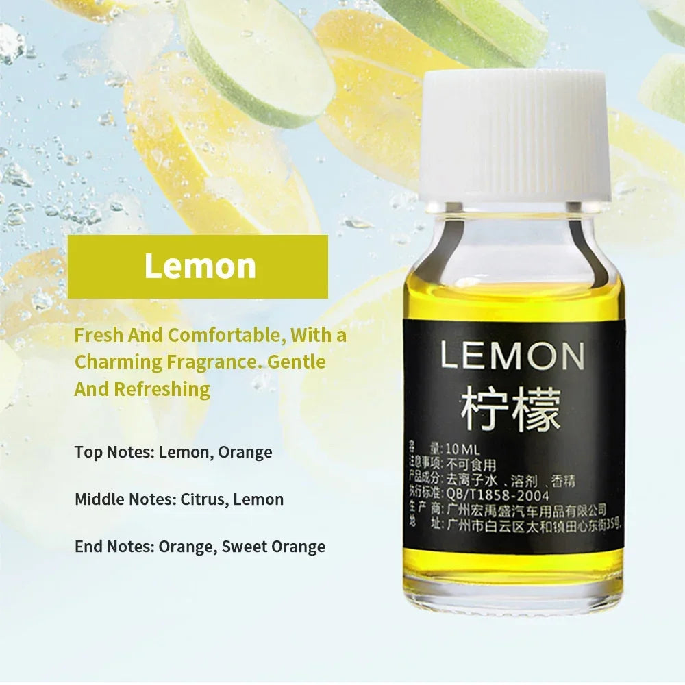 18 Flavors Essential Oils for Aroma Diffuser Air Humidifier Home Water-Soluble 10Ml Air Freshener Scents Fragrance Oil Perfume