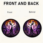 The Nightmare before Christmas Jack Skellington Sun Catcher 2D Flat Acrylic Hanging Sign for Halloween Home Garden Wall Decor