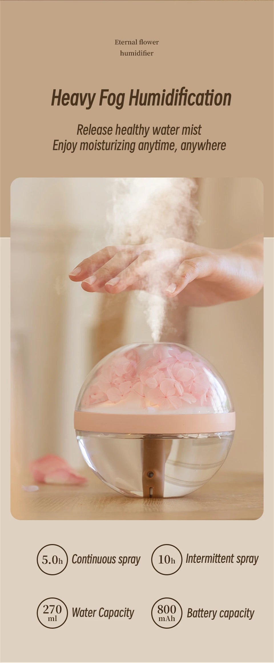 Eternal Flower Humidifier