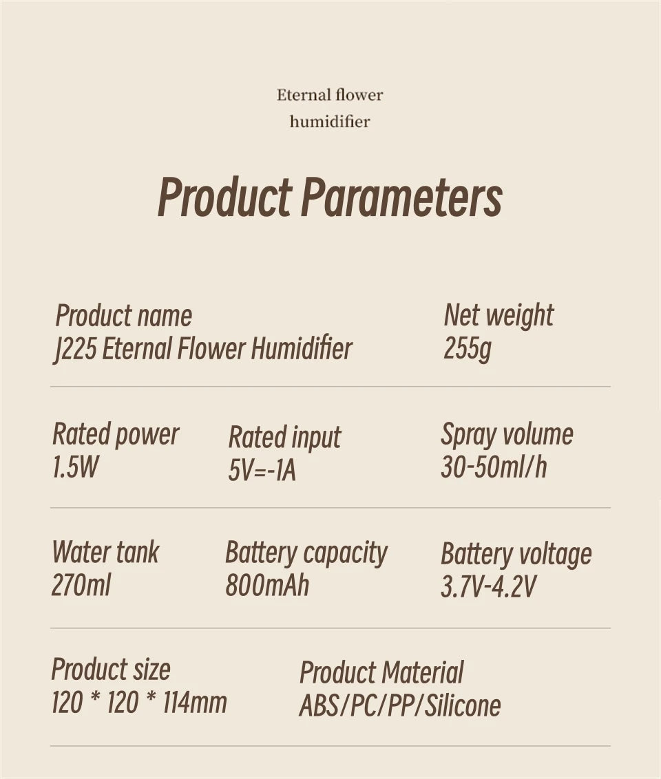 Eternal Flower Humidifier