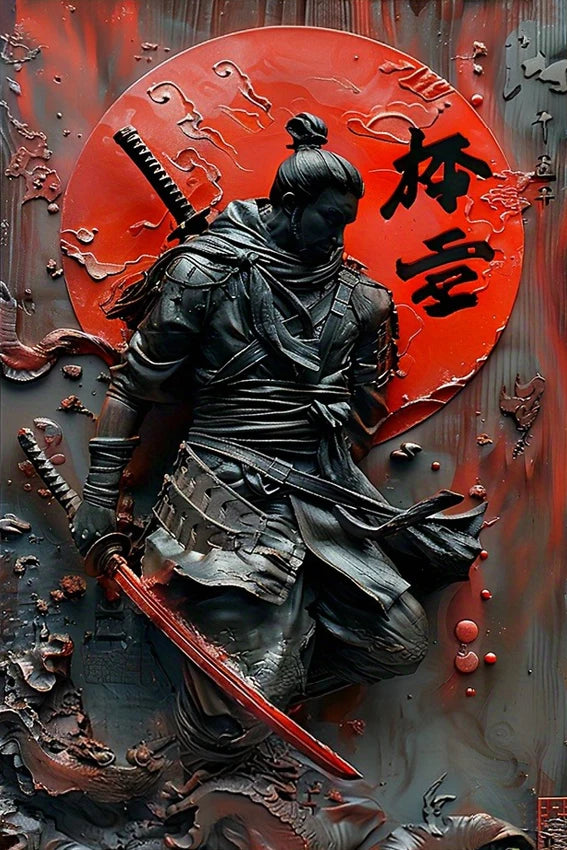 Samurai Wall Decor