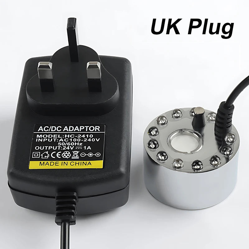 Mini LED Pumpkin Light Fogger Water Fountain Pond Fog Machine for Halloween Christmas Easter Party Festival Decoration 2023