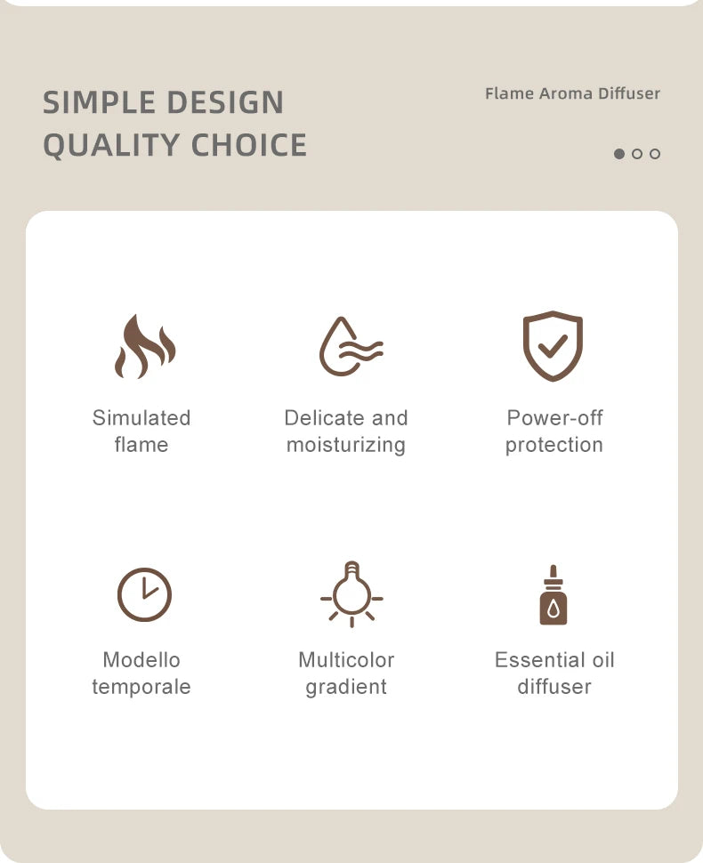 Mini Flame Humidifier